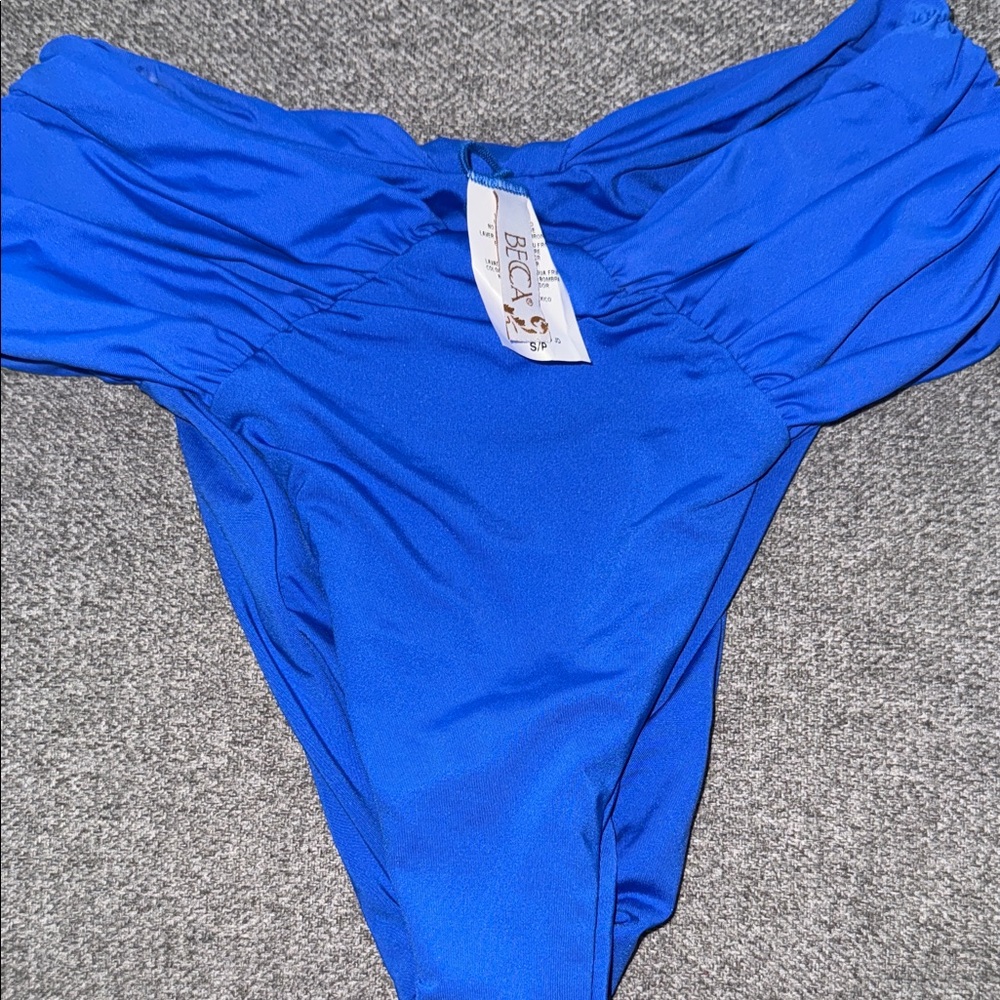 BECCA  Vibrant Blue bikini bottoms